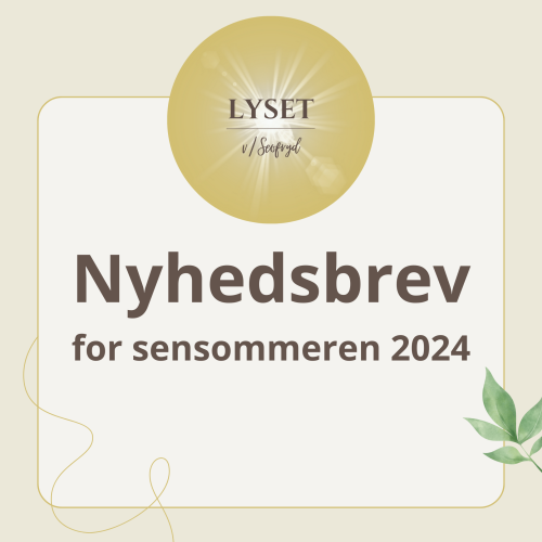 Nyhedsbrev sensommer 2024